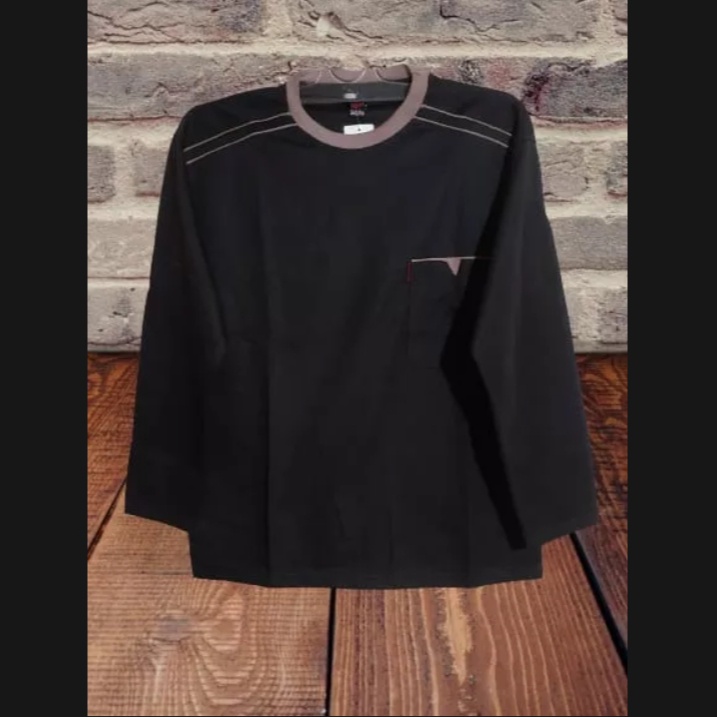 READY XL BAJU PANJANG PRIA/KAOS PANJANG ORANG TUA /KAOS LENGAN PANJANG PRIA/BAJU BAPAK BAPAK/ATASAN 