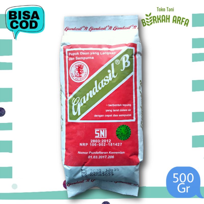 Pupuk Gandasil B 500 Gram Original