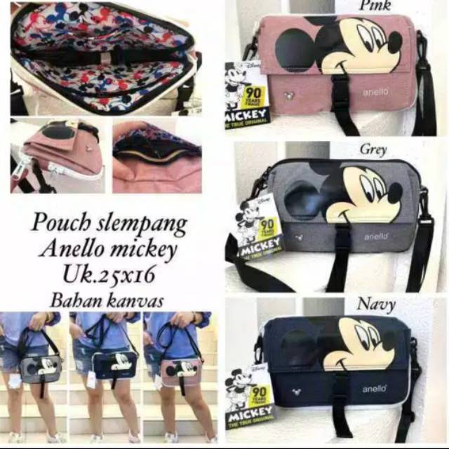 TAS ANELLO MICKEY MOUSE SELEMPANG DOMPET