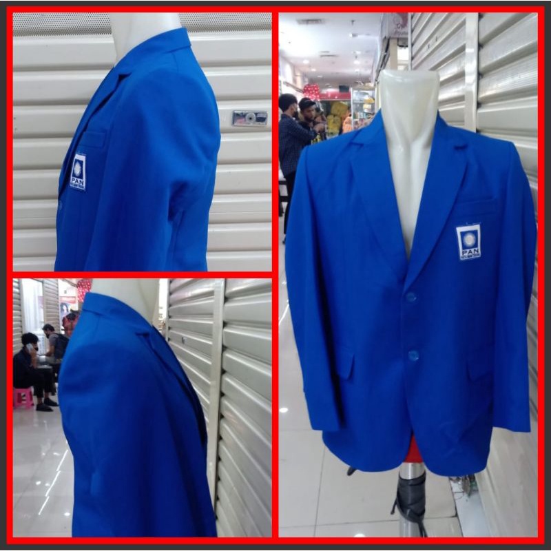 JAS PARTAI AMANAT NASIONAL BLAZER PARTAI PAN JAS PARTAI