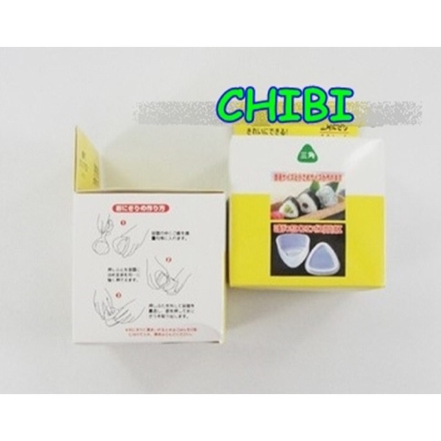 Cetakan onigiri segitiga dapet 2 , cetak onigiri nasi kepal bento segitiga triangle , onigiri maker