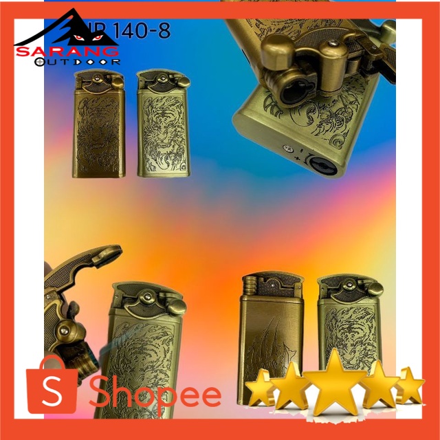 Korek api gas / korek api unik gambar kepala singa gy28_HP 140-8