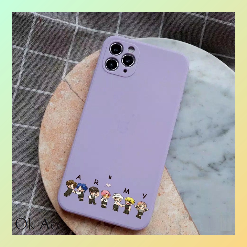 Casing BTS Model Kekinian BB08 for Xiaomi Redmi A1 A1+ 4A 4X 5 5A 5+ 6 6A 7 8 9 Prime 9A 9i 9C 9T 10 10C 10T 11 12 Lite S2 Redmi Note 5A Pro 10s 11 11s 11T Poco C40 F3 F4 K40 M3 M4 M5 X3 GT NFC 5G