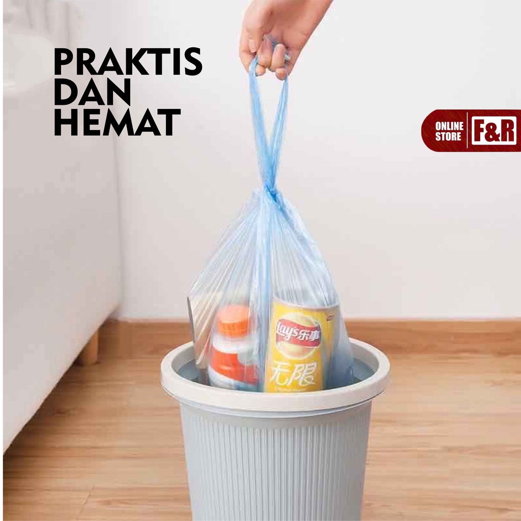 Kantong Plastik Sampah Roll Gulungan Perlengkapan Rumah Tangga Kresek Sampah Size 46x60 = Isi 20 Pcs