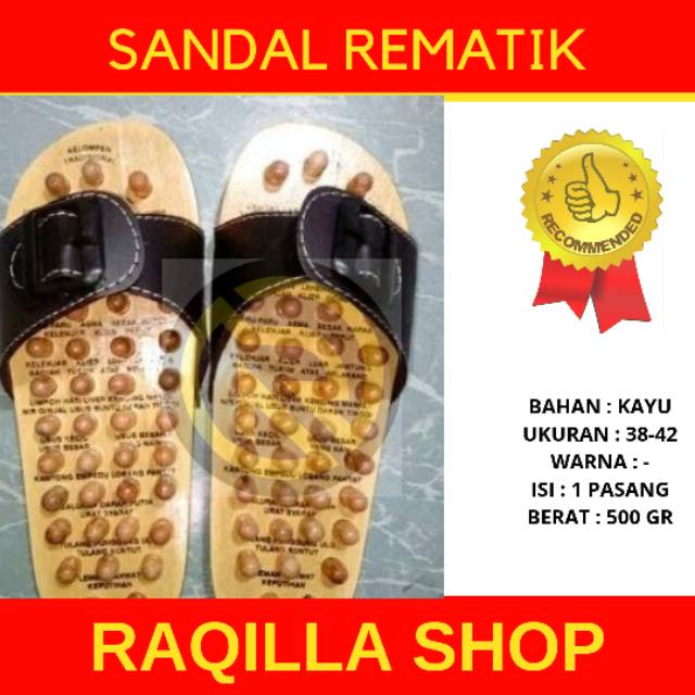 Sandal rematik kayu refleksi sandal bakiak sendal kayu sendal rematik sendal refleksi sandal reflexi