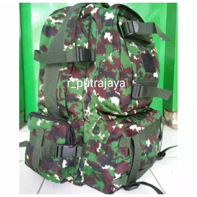 Tas ransel gultor 511 jumbo tas ransel hijau army tas tactical outdoor besar bonus rubber/tempelan