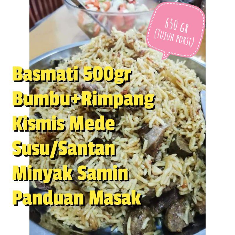Nasi Rempah Kebuli Biryani Mandhi Bukhori Kabsah Sultan