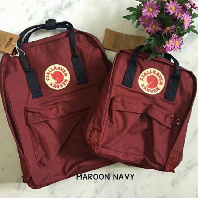 fjallraven kanken burgundy