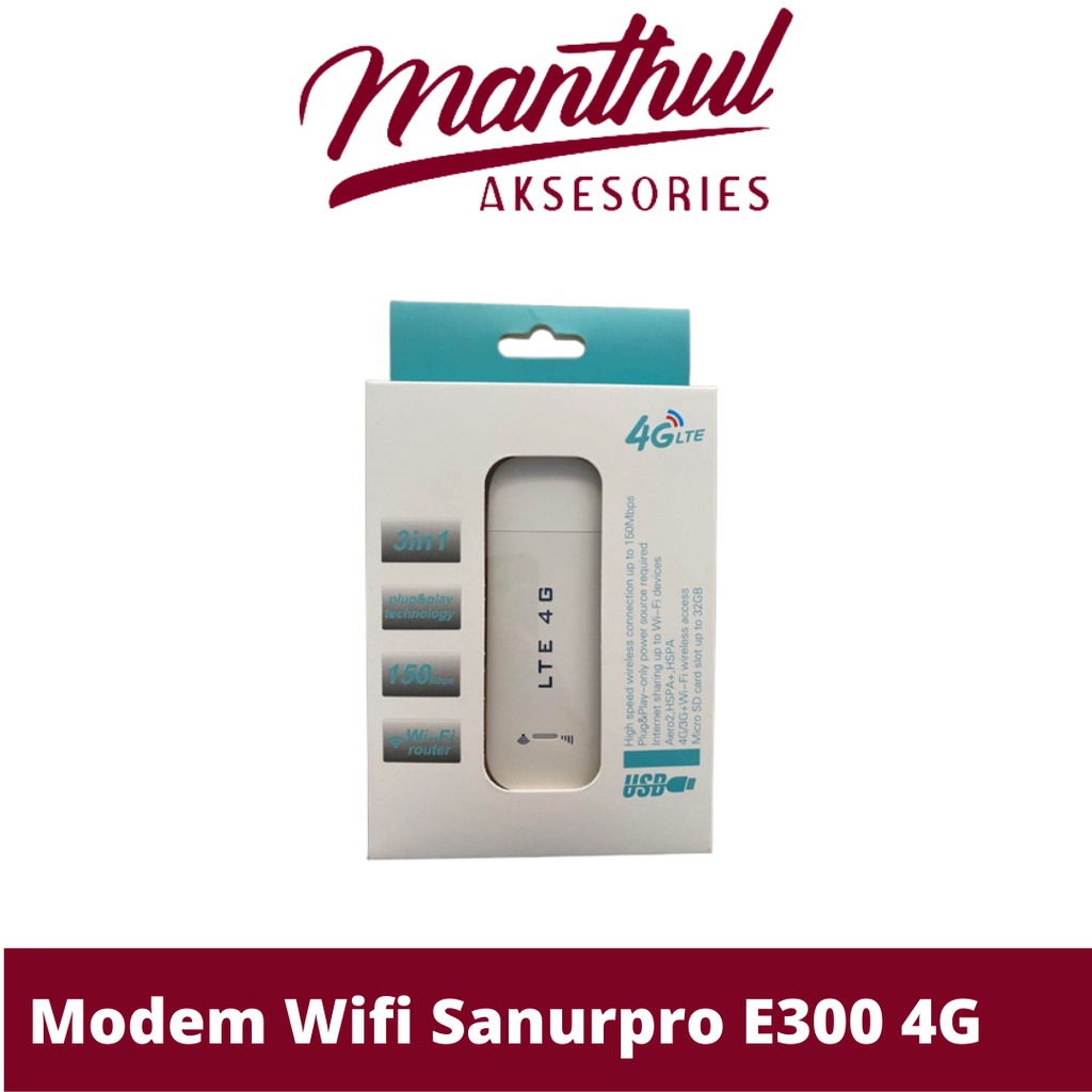 Modem Wifi Sanurpro E300 4G