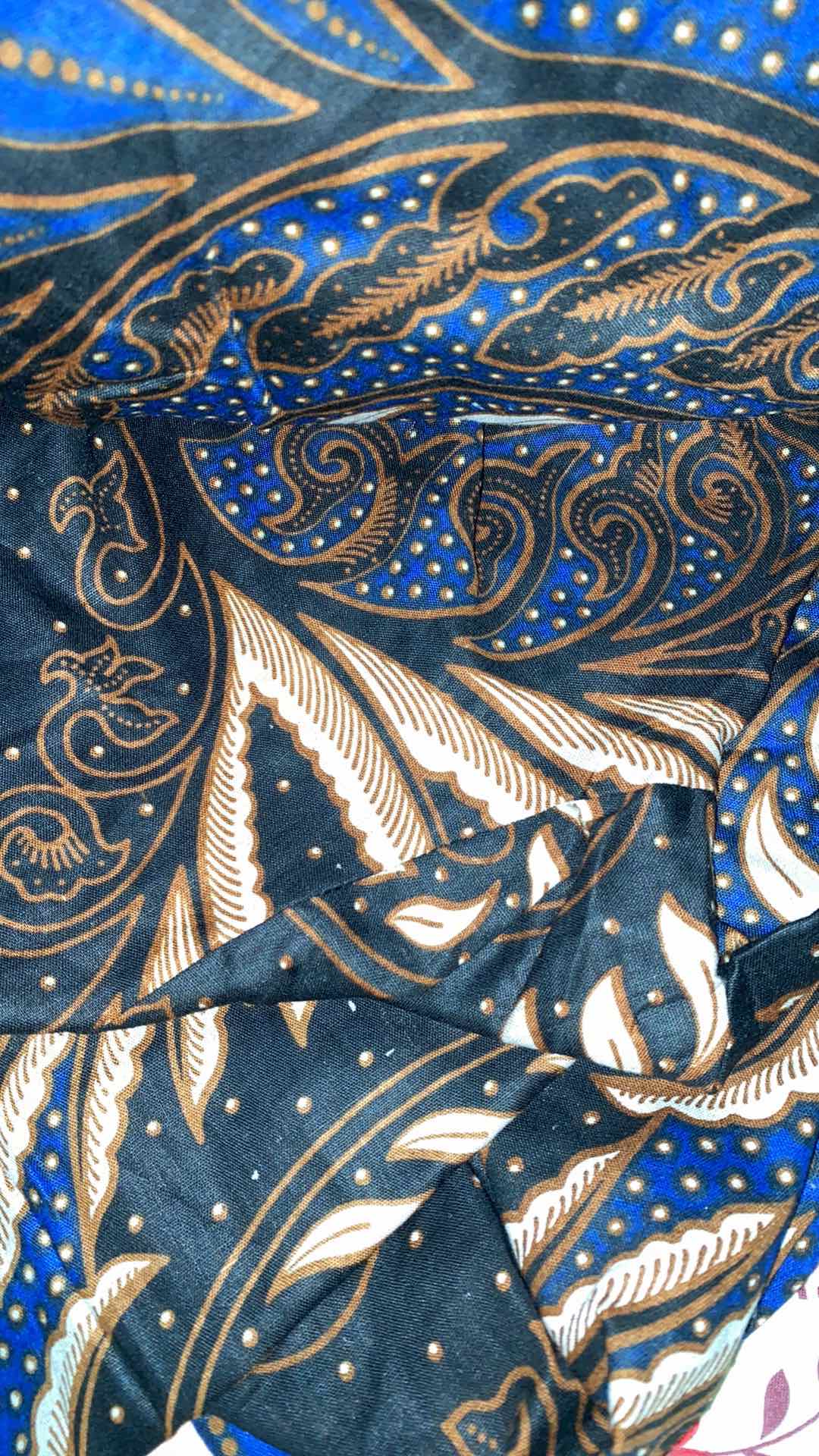 Ms Gamis Batik Sriwedari Maxi Jumbo Bumil/busui Katun Sogan Allsize Ld 104 Dan 120.