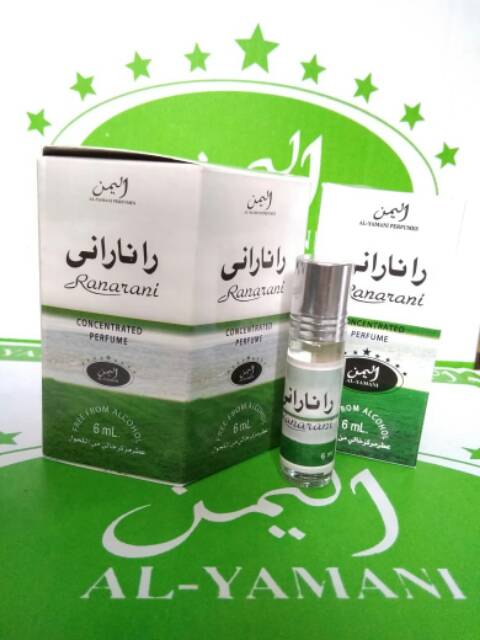 Promo grosir parfum AL YAMANI kemasan 6ml aroma RANA RANI 100% non al kohol