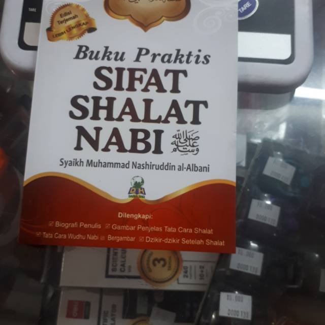 Buku praktis sifat sholat nabi saku DH