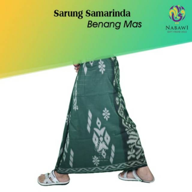 SARUNG SAMARINDA BENANG MAS