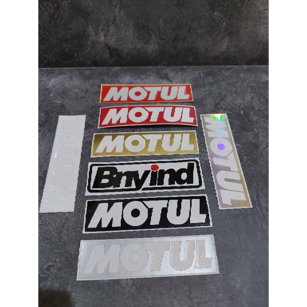 STICKER MOTUL CUTTING
