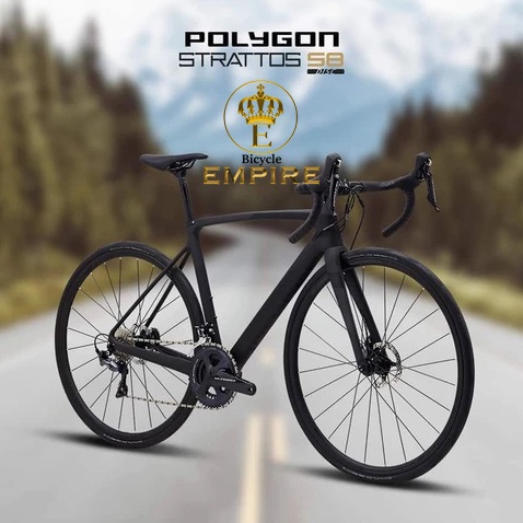 Fullbike 2nd 700c RoadBike Polygon Strattos S8 Disc Brake Shimano Ultegra Bicycle Empire