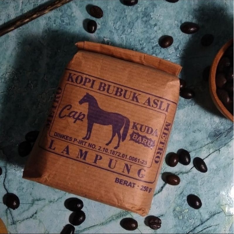 

Kopi Bubuk Asli Lampung Cap Kuda