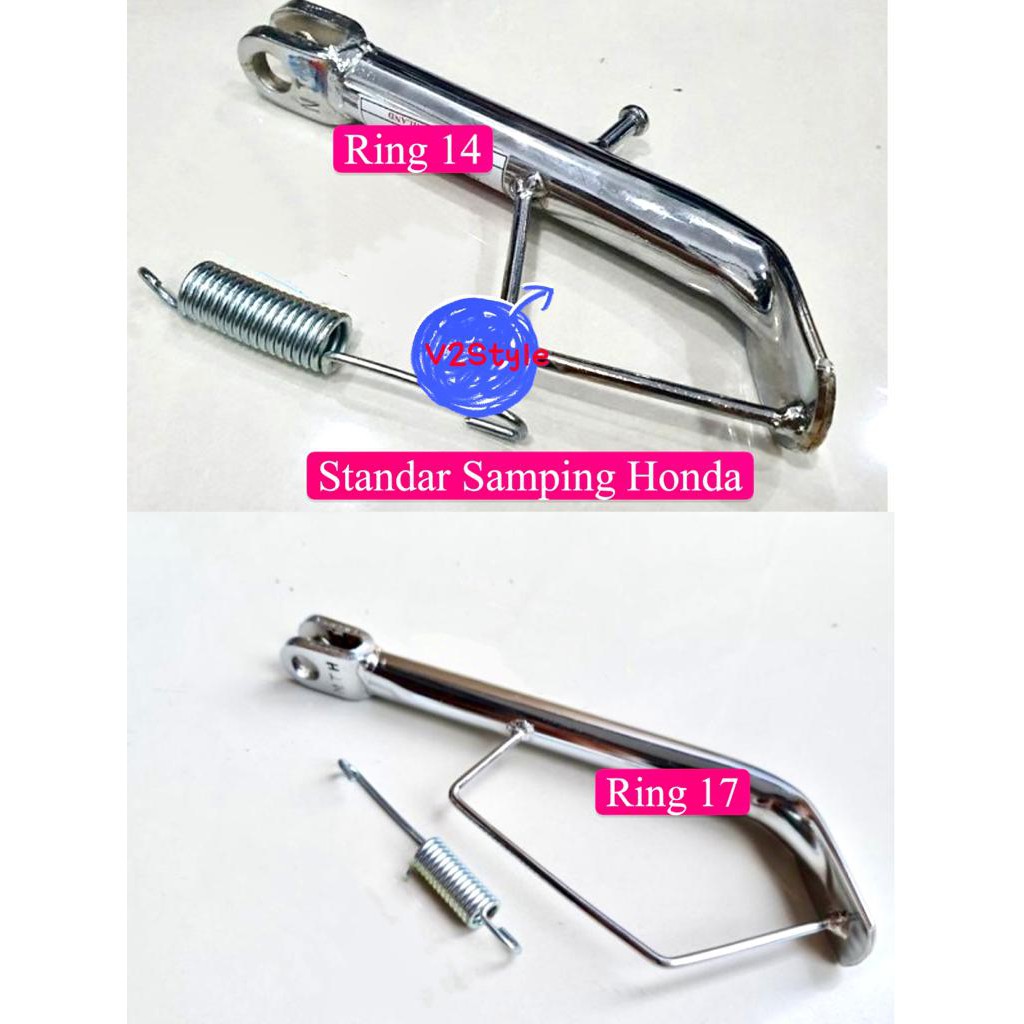 Harga Standar Samping Chrome Honda Ring 14 17 Matic Bebek Besi Per Beat
Vario Scoopy Revo Supra PCX CBR dl