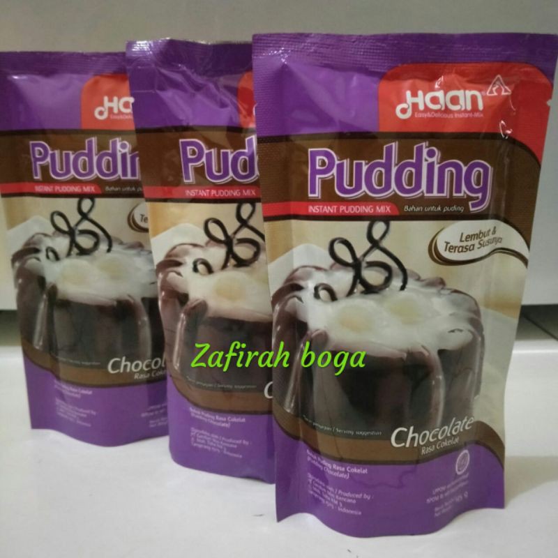 

Chocolate Puding Haan/Coklat Puding 145 Gram