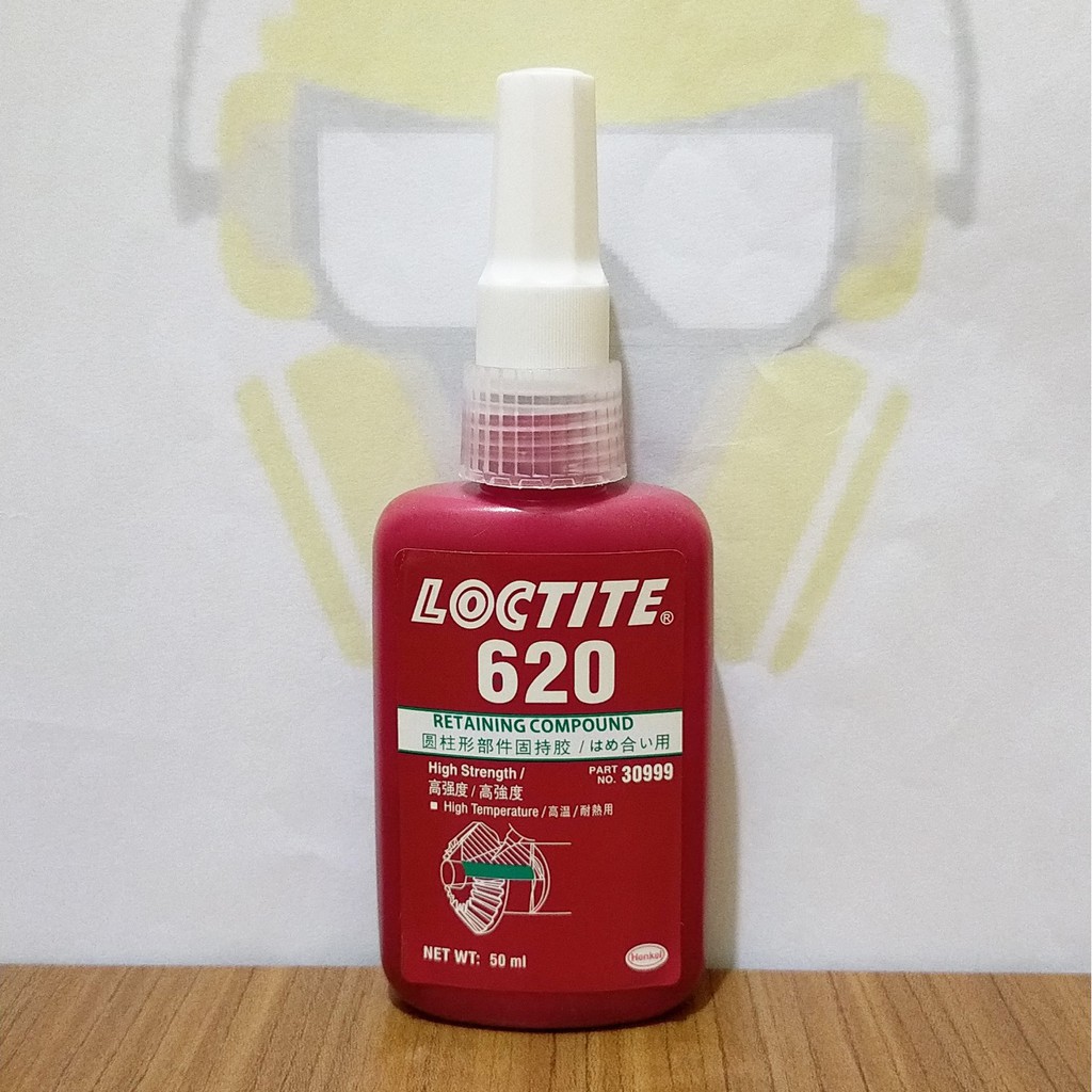 Jual Loctite 620 High Temperature Retaining Compound 50ml Indonesia