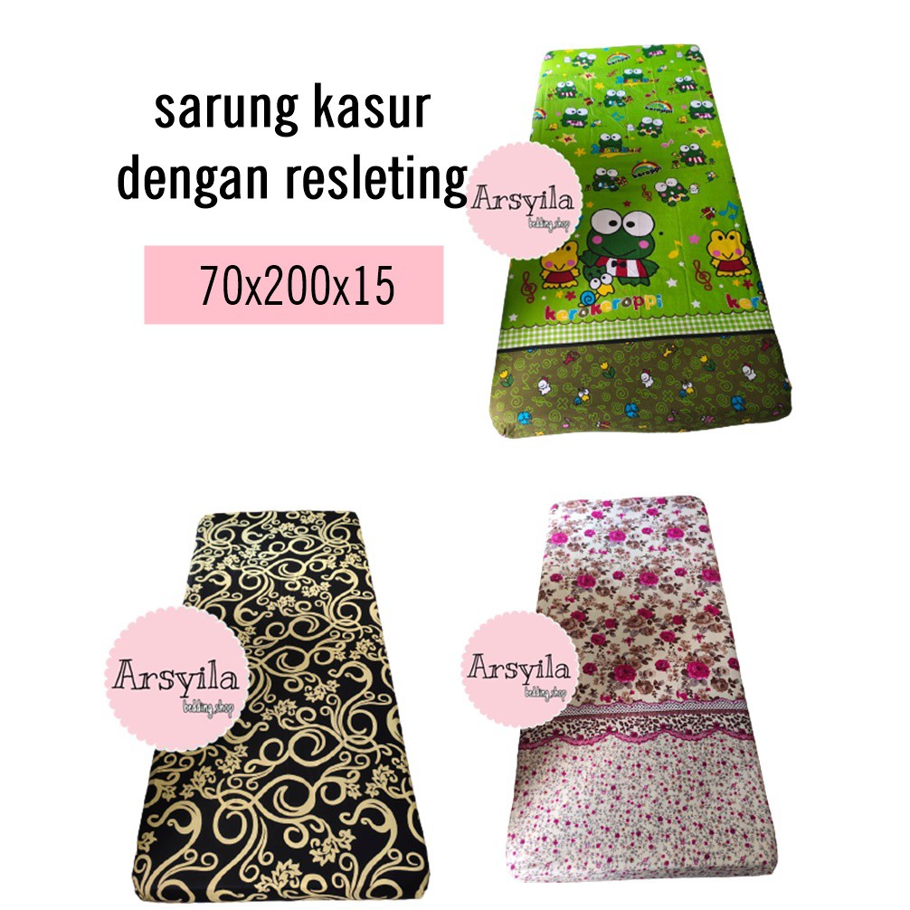 Sarung kasur busa 70x200x15