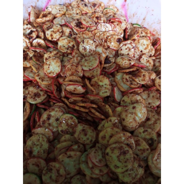 

seblak kerupuk bawang ..