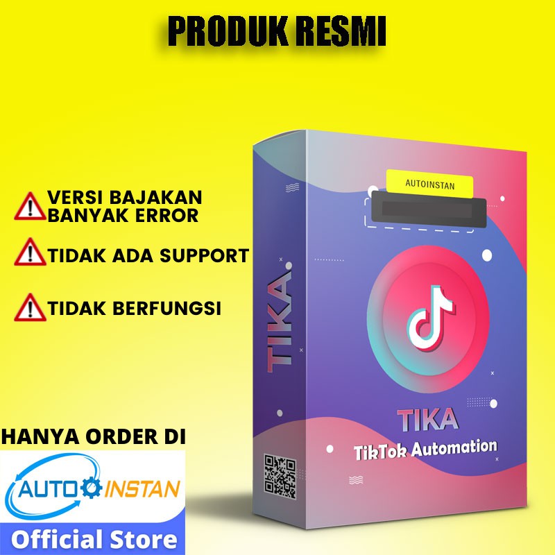 TIKA Akun TikTok Automation Tools SOFTWARE PENGUSAHA PEBISNIS OTOMATIS