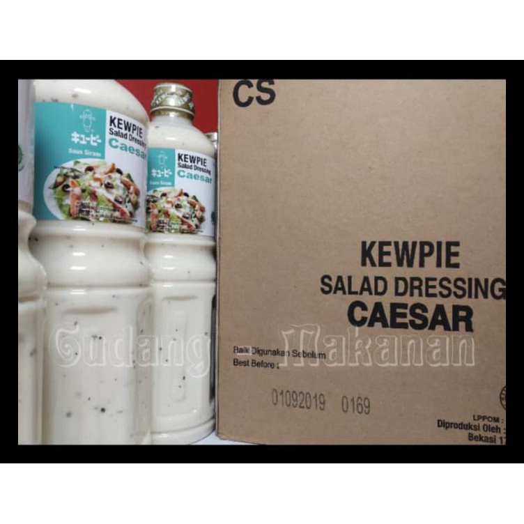 

Kewpie Salad Dressing Caesar 1 Liter Bermutu