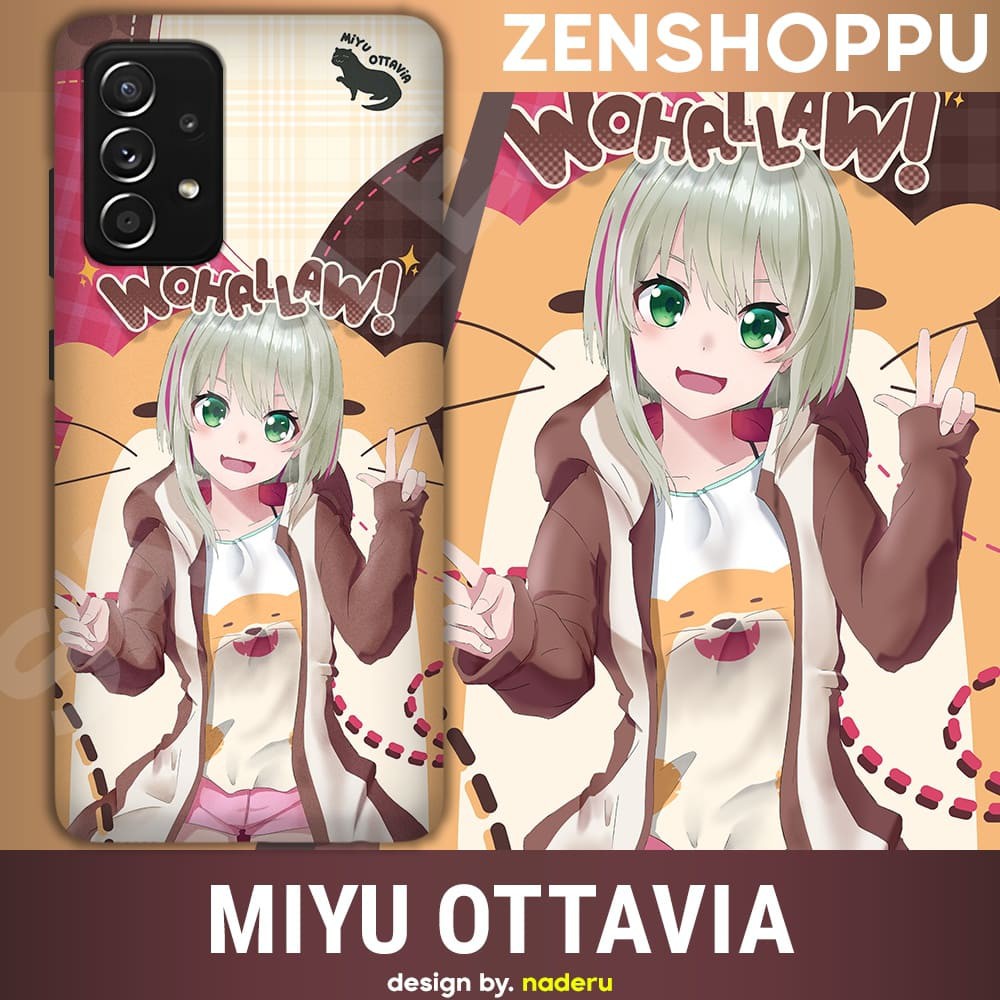 Miyu Ottavia Nijisanji ID - Aonouta Ver. Phone Case