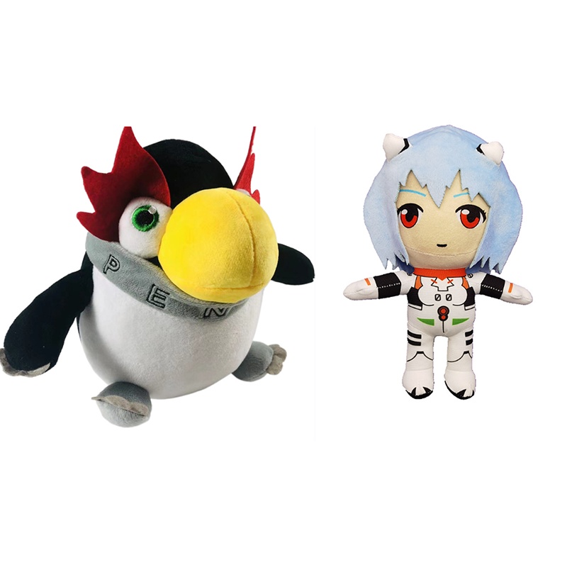 Mainan Evangelion EVA Stuffed Plush Toys Ayanami Fumo Doll Kawaii Merch Birthday Gifts For Kids