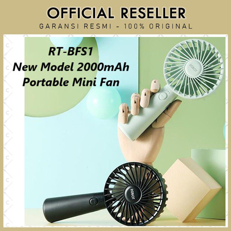 Kipas Robot RT-BFS1 RT BFS1  / RT BF 11 / 17  KIPAS Original Robot Shape Portable Fan dengan  colokan US