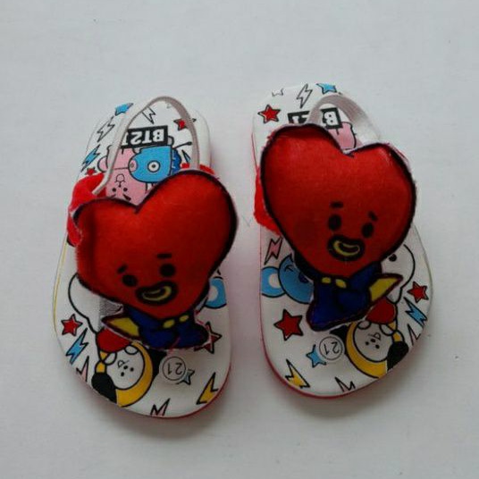 sandal baby kids boneka cantik motif BT 21