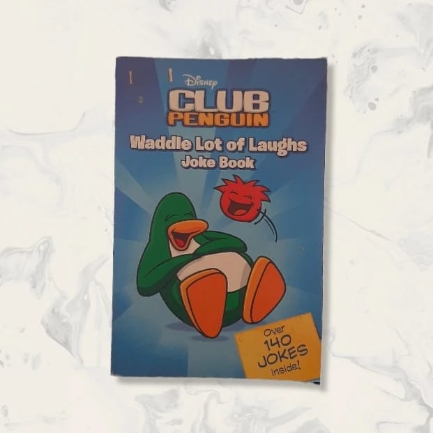 CLUB PENGUIN - JOKE BOOK - BUKU HUMOR - BUKU PRELOVED - BUKU IMPORT ORIGINAL