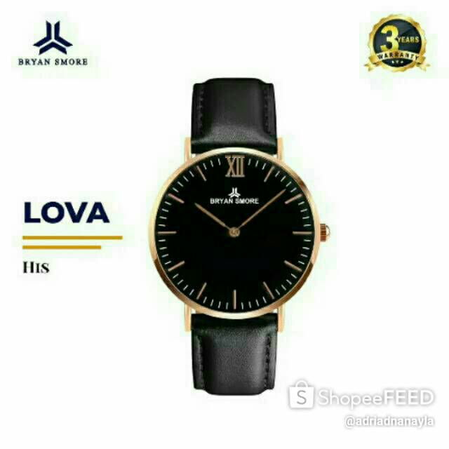 Jam Tangan BRYAN SMORE - LOVA - HIS - ORIGINAL - GARANSI 3 Tahun