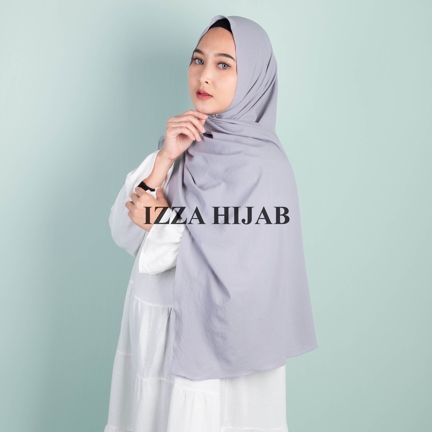 -/+(175cm x 75 cm) JILBAB HIJAB PASHMINA DIAMOND POLOS /PASHMINA SABYAN