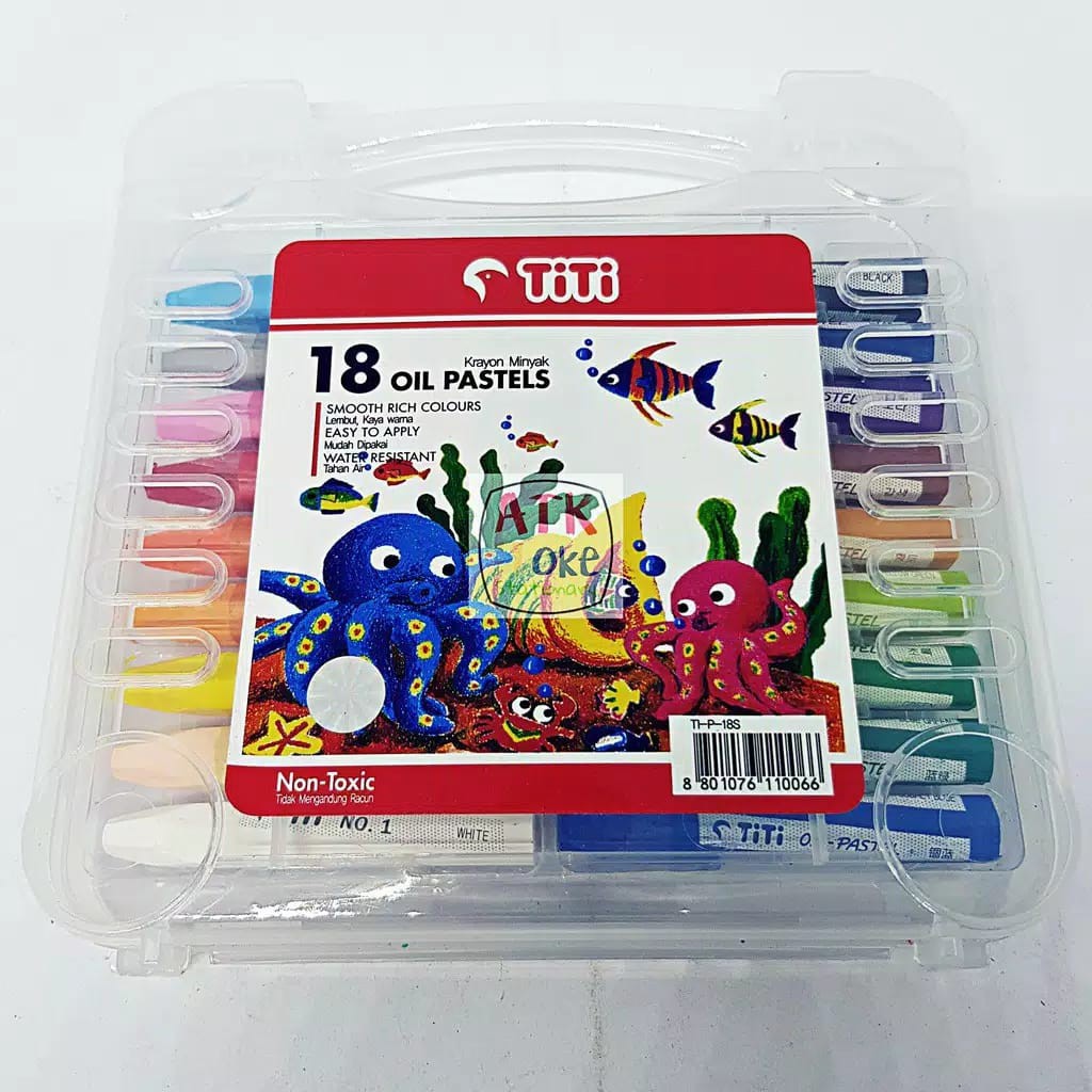 

Crayon Titi Oil Pastel TI-P-18S 18