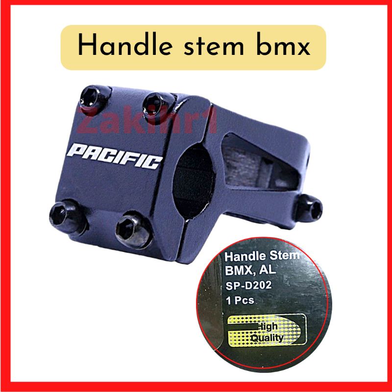 PACIFIC Handle Stem Sepeda Bmx Sp-D202 High quality Aksesoris Suku cadang Sepedah