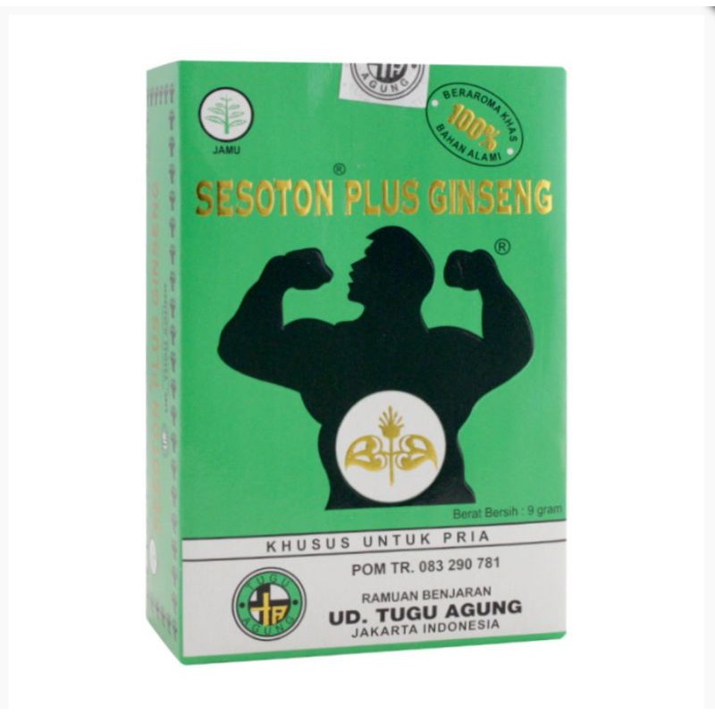 

Sesoton Plus Ginseng ( harga 1pak =10 pcs)