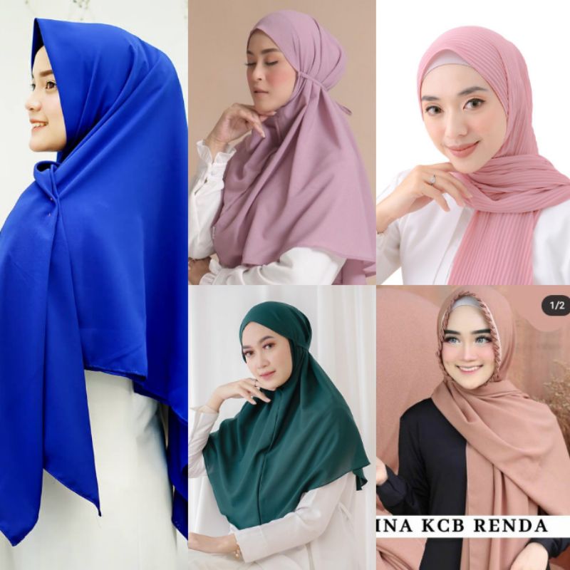 KIRANAOFFICIAL - ( COD ) HIJAB BERGO MARYAM TALI DIAMOND ( N21 / N23 )