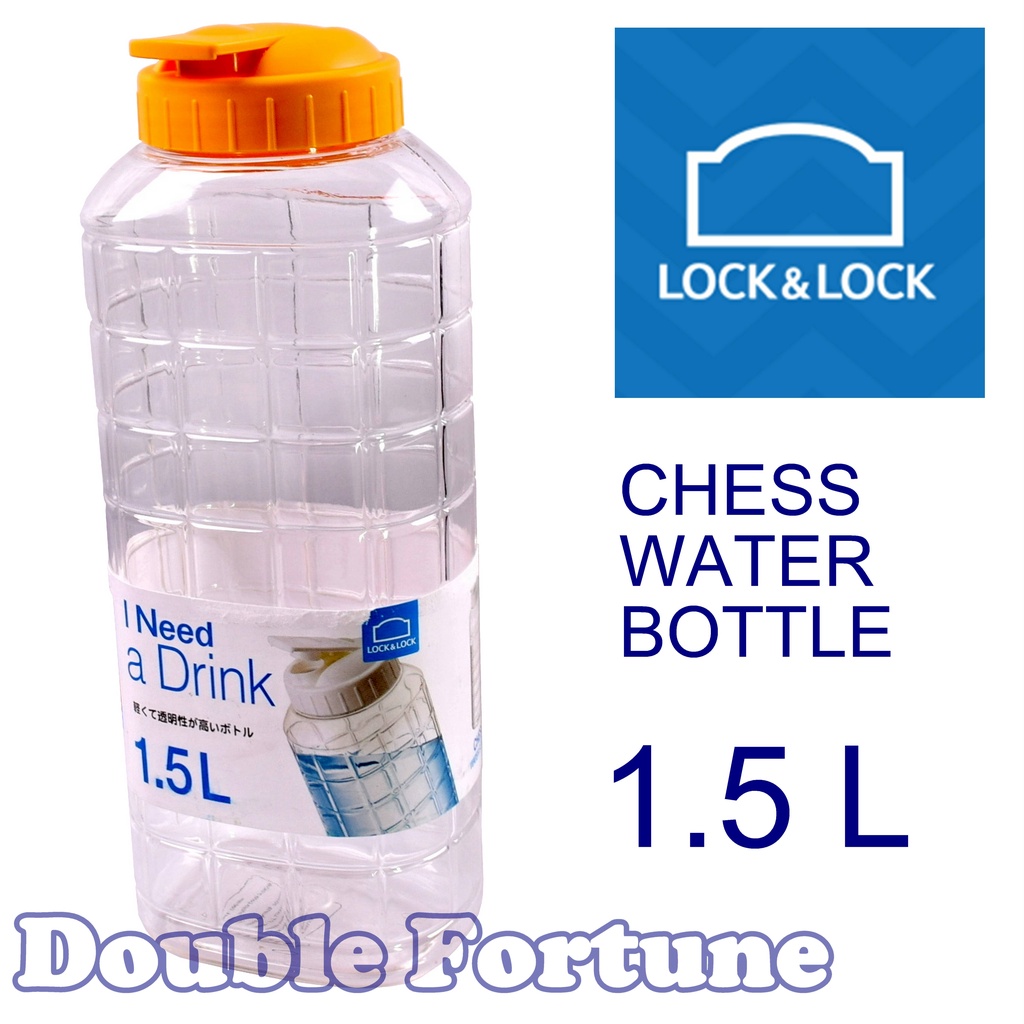 Lock n Lock Chess Water Bottle Ukuran 1.5L  Botol Minum Lock&amp;lock LOCKNLOCK ORIGINAL..