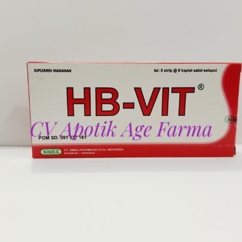 HB Vit Caplet isi 30 (Simex)