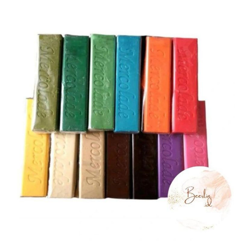 

Mercolade Rainbow Chocolate Compound Slice 167 Gr / Cokelat Warna-warni
