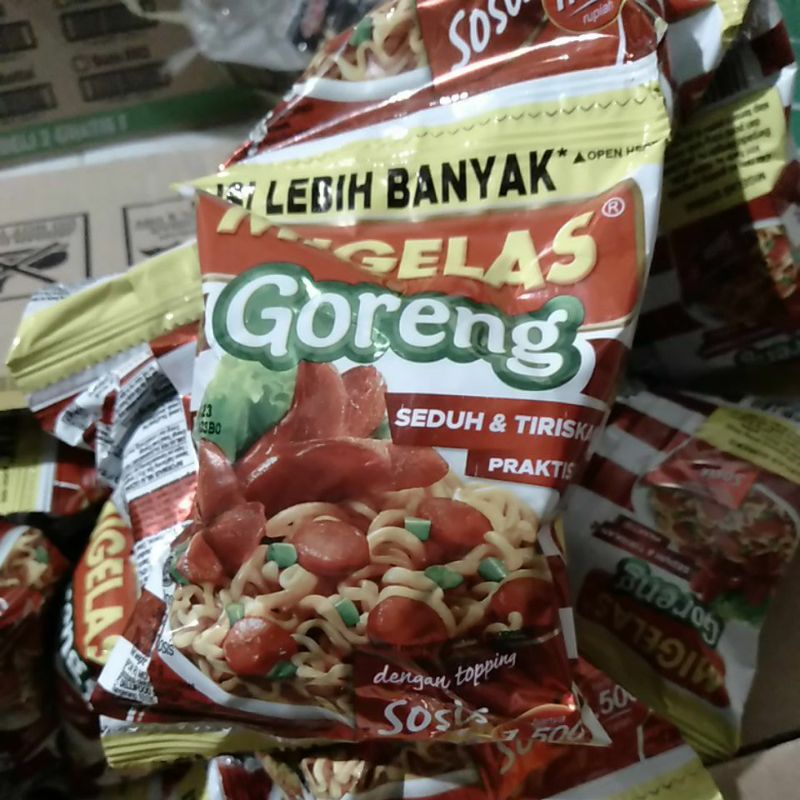 [35 gram x 10] migelas goreng renceng