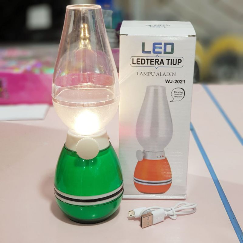 Lampu Tidur Tiup LED / Lampu Aladin / Blowing Control Sensor Lamp