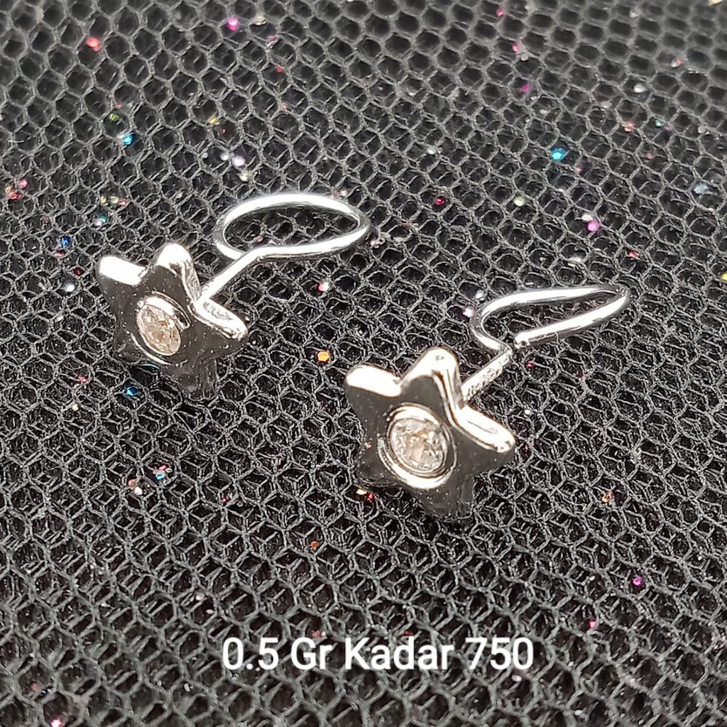 Anting Emas 17 K - 0.5 gr Kadar 750 - 2575