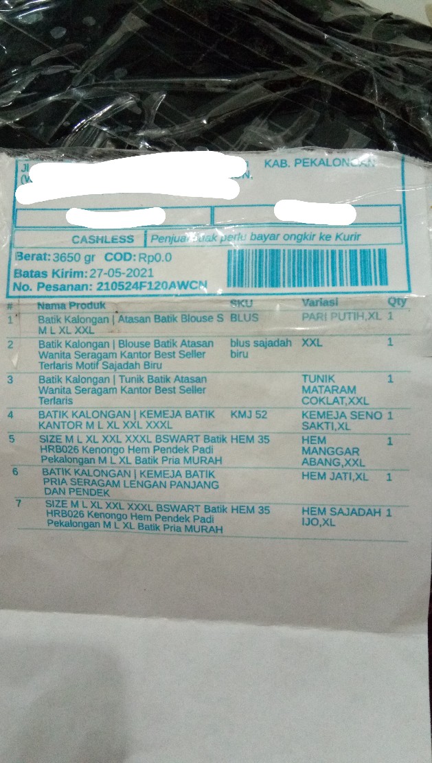 Batik Kalongan | Kemeja Batik Pria Seragam Lengan Panjang Dan Pendek