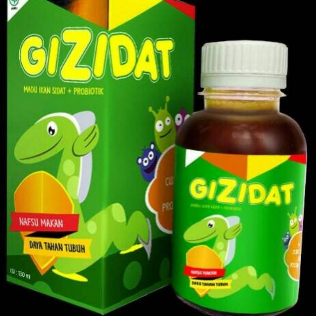 

Gizidat Madu Ikan Sidat plus Probiotik