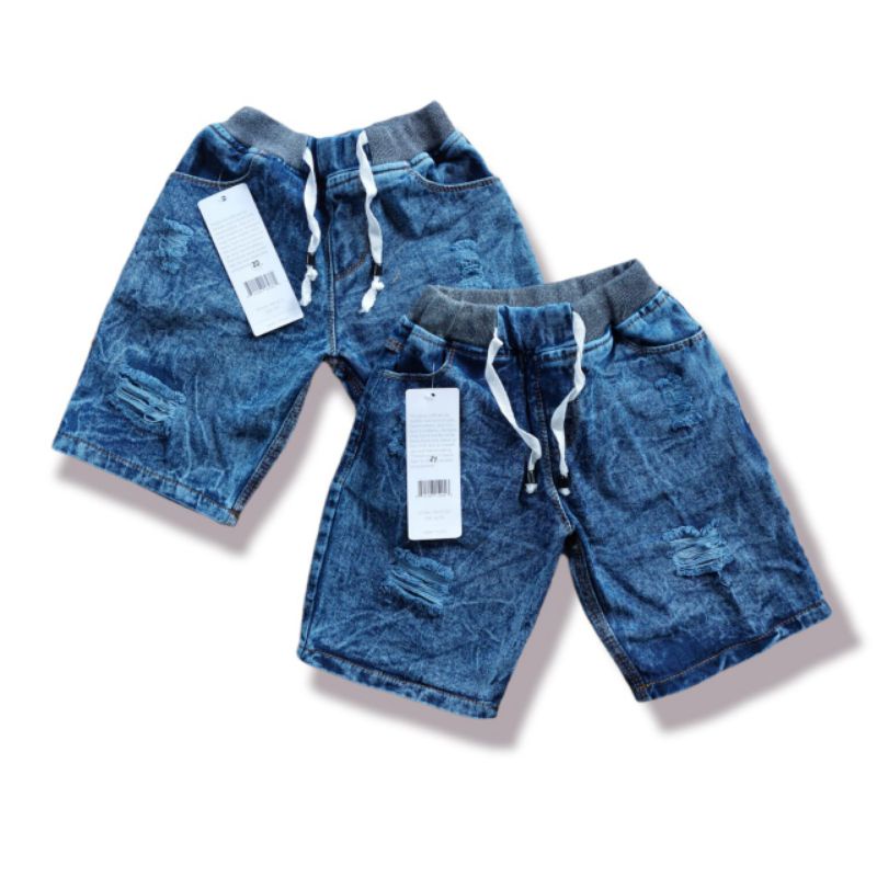 (COD) CELANA PENDEK JEANS ANAK LAKI-LAKI 1-6 TAHUN