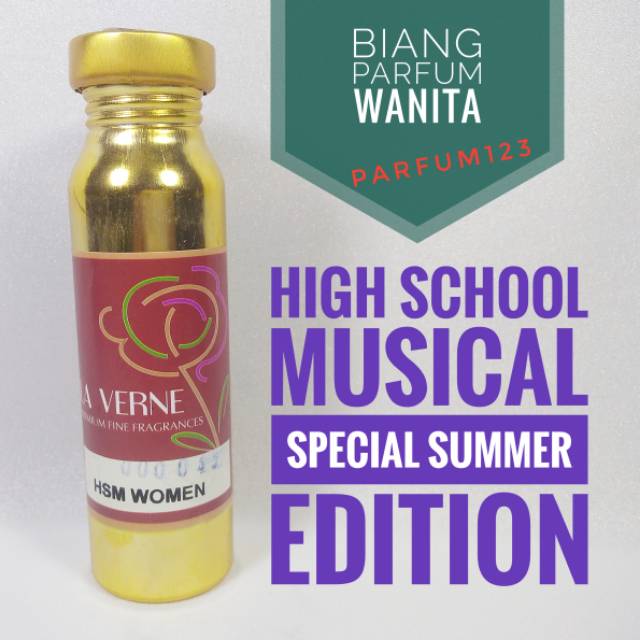 BIBIT PARFUM HIGH SCHOOL MUSICAL SPECIAL SUMMER EDITION LADY - HSM WOMEN 100ml BY LA VERNE