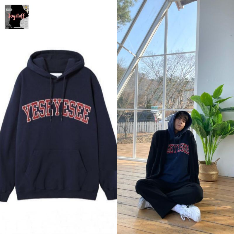 Hoodie Doyoung "Yeseyesee" Navy