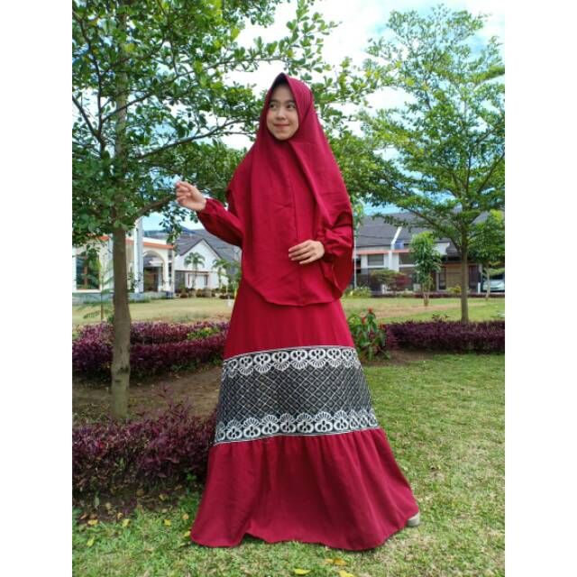 Gamis Wolfis Wilona